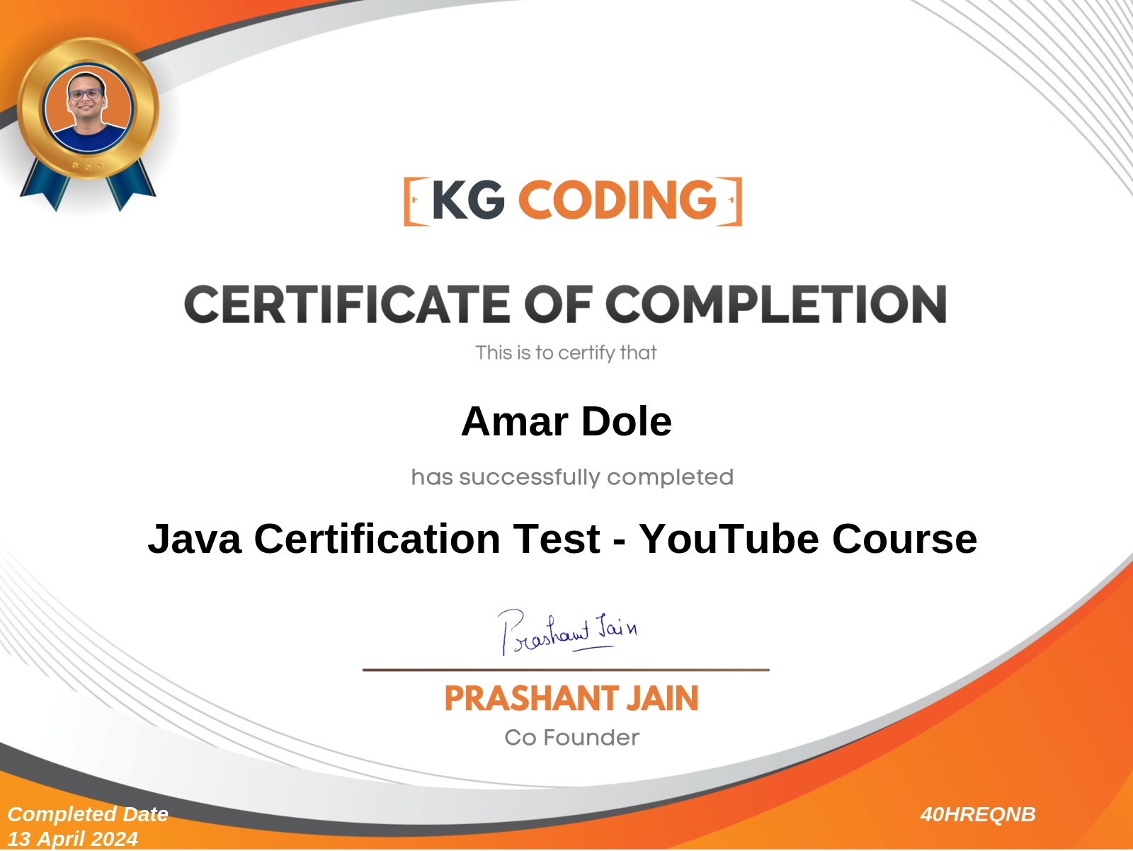 Certification 6